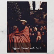 The Hermit By Hubert Van Eyck (Best Quality) Custom Flyer