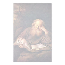The Hermit By Koninck Salomon (Best Quality) Customized Stationery