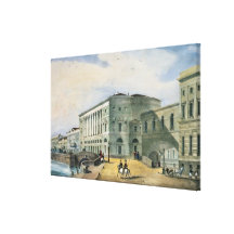 The Hermitage Theatre as Seen from Vassily Gallery Wrap Canvas