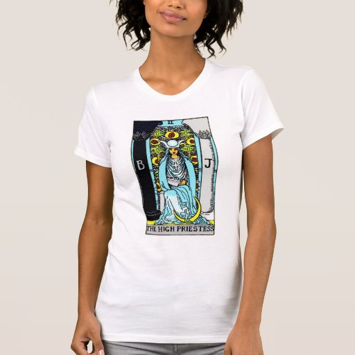 The High Priestess Tarot Card T-shirt