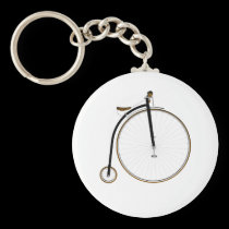 The High Wheel Bicycle keychains