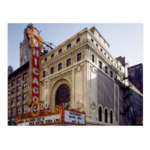 The  Historic Chicago Theatre Postcard