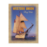 The historic Western Union Schooner, Key West Postcards