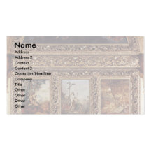 The History Of Mankind, 9 Plates By Moreau Gustave Business Cards