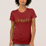 The Hobbit Logo Over Mountains t-shirts