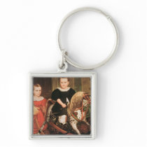 The Hobby Horse, c.1840 keychains