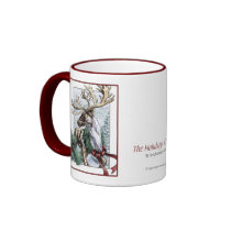 "The Holiday Courier" Mugs