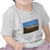 The Hollywood Sign on Hollywood Hills California T-shirt