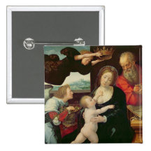 The Holy Family, 1522 (oil on panel) Pin