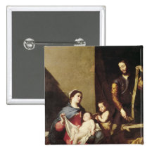The Holy Family, 1639 Button