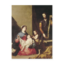The Holy Family, 1639 Postcard