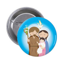 The Holy Family Button