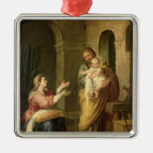 The Holy Family, c.1660-70 Christmas Ornament