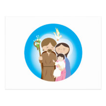The Holy Family Post Card