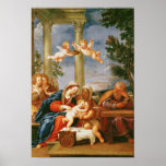 The Holy Family St. Elizabeth and St. John Posters