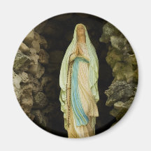 The Holy Mother Refrigerator Magnets