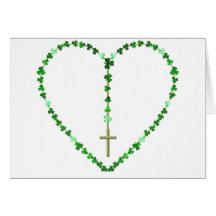 The Holy Rosary Card