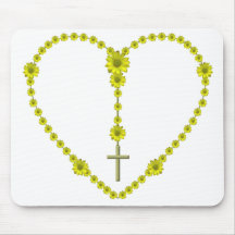 The Holy Rosary Mouse Pads