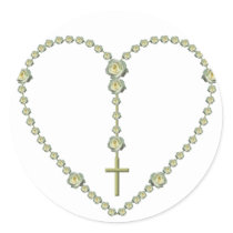 The Holy Rosary Sticker