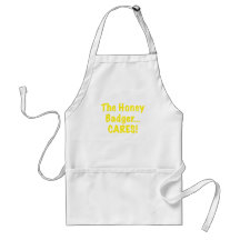 The Honey Badger Cares Aprons