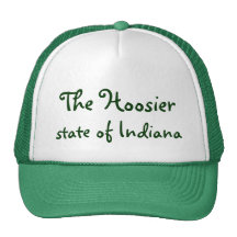 The Hoosier State of Indiana Cap Hat