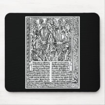 The horrors of the past mouse pad