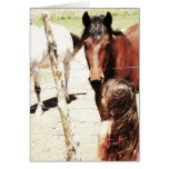 The Horse Listener Greeting Cards