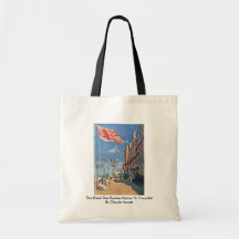The Hotel Des Roches Noires "In Trouville" Canvas Bags