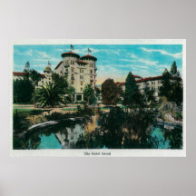 The Hotel Green and GroundsPasadena, CA Poster