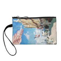 The Hotel of Roches Noires, Trouville Monet Claude Coin Wallet