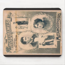 The Houdinis, 'Metamorphosis change in 3 seconds' Mouse Pads