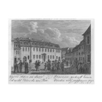 The house of Johan Wolfgang von Goethe  in Post Card