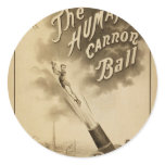 The Human Cannon Ball, 'Loyal' Vintage Theatre Round Stickers