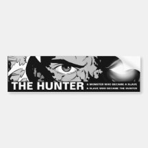 The Hunter bumper sticker