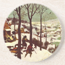 The Hunters in the Snow - 1565 Drink Coasters