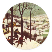 The Hunters in the Snow - 1565 Sticker
