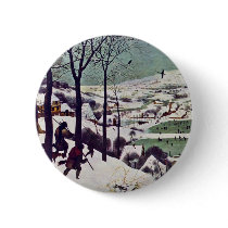 The Hunters In The Snow,  By Bruegel D. Ä. Pieter Button