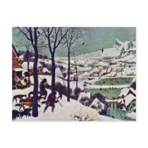 The Hunters In The Snow,  By Bruegel D. Ä. Pieter Postcards