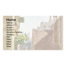 The Hypochondriac By Spitzweg Carl Business Card