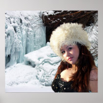The Ice Queen and her Palace Print