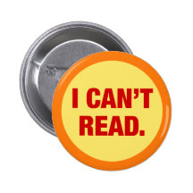 The Illiteracy Epidemic Pin