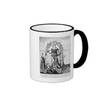 The Image of Dame Astrology with the Three Coffee Mug