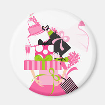 The Impossible Wedding Stack Magnets