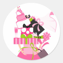 The Impossible Wedding Stack Sticker