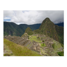 The Inca City Machu Picchu, Peru Post Card