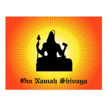 The Indian God Shiva - Postcard
