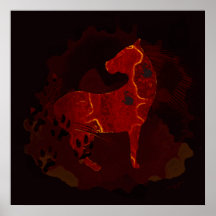 The Indian Pony  Print