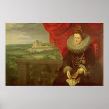 The Infanta Isabella Clara Eugenia Print