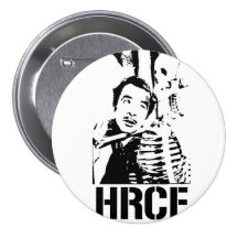 the initials pinback button