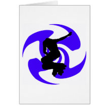 THE INLINE BLUE GREETING CARDS